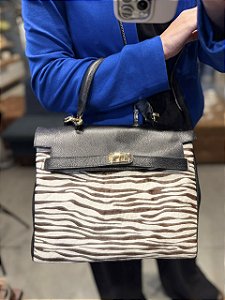 Bolsa de Pelo Zebra