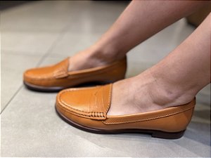 Sapato Mocassim Caramelo