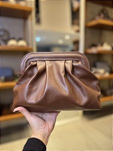 Bolsa Pelica Franzida Café
