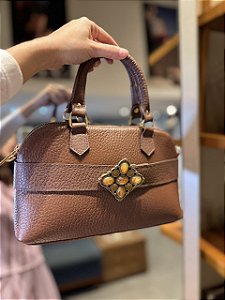 Bolsa Detalhe Removível Café