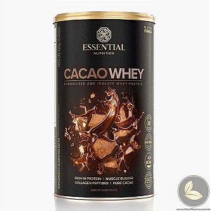 Cacao Whey Lata 15 Doses Essential Nutrition