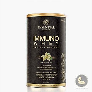 Immuno Whey Vanilla Lata 15 Doses Essential Nutrition