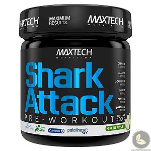 Shark Attack Maçã Verde 400g MaxTech Nutrition