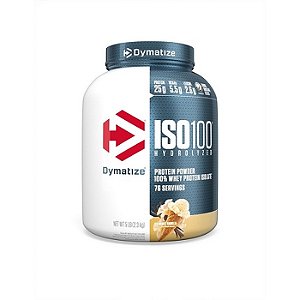 ISO 100 Vanilla Gourmet 5lbs (2.3Kg) Dymatize Nutrition