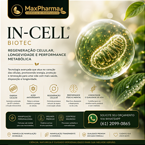 IN-CELL Regeneração Celular, Longevidade e Performance Metabólica
