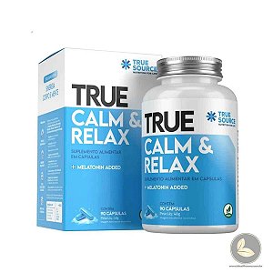 True Calm e Relax 90 Cápsulas True Source