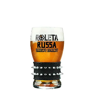 COPO ROLETA RUSSA 320ML (PULSEIRA)