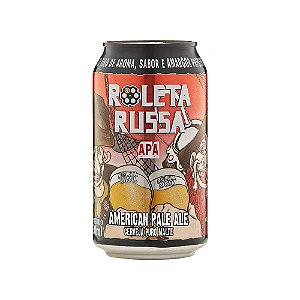 CERVEJA ROLETA RUSSA - APA 350 ML (LATA)