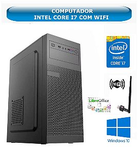 Computador CPU PC Intel Core i7 3ª Geração - Memória 8 GB