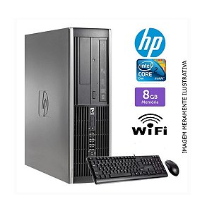 Computador HP Compaq 8000 Elite SFF Core 2 Duo 8GB