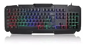 Teclado Gamer A-GK600 Preto com fio