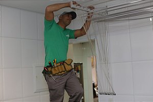 Instalar Varal Teto ou Externo (Unidade)