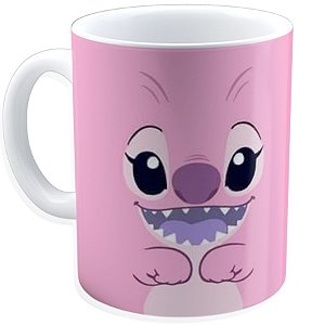 Caneca Personalizada Stitch  – 325ml em Porcelana