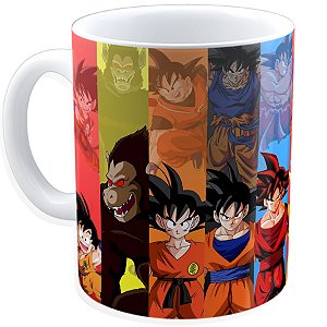 Caneca Personalizada Dragon Ball – 325ml em Porcelana