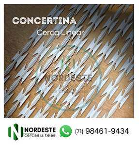CONCERTINA LINEAR | RETA em Salvador (71)98461-9434