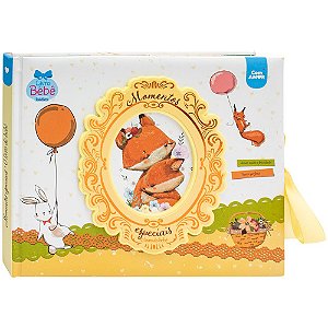 Livro do Bebê - Momentos Especia Amarelo