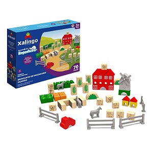 Blocos de Montar Pedagógicos - Fazenda