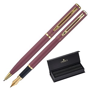 CANETA CROWN CAPRICCI CONJ ESF + TINT