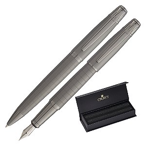 CANETA CROWN EBONY CONJ ESF + TINT
