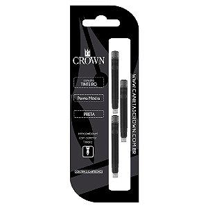 CARGA CARTUCHO TINT C/3 BLISTADO CROWN