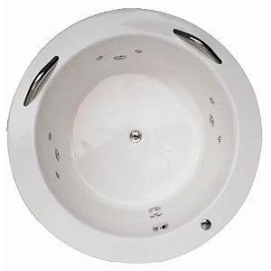 Ofuro Redondo Medidas 160×060 com hidromassagem