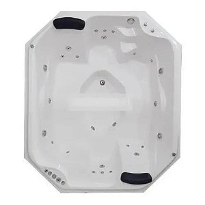 Spa Picolle Medidas 210x180x080 – Comporta 4 pessoas – 800L