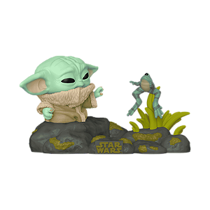 Pop! Deluxe Grogu with Frog