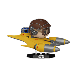 Pop! Rides Super Deluxe Anakin Skywalker in Naboo Starfighter (with R2-D2)