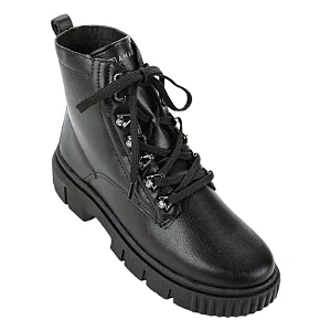 Bota Coturno Tratorada Feminina Preta Ramarim