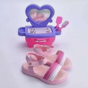 Sandália Kidy Toys Baby Rosa