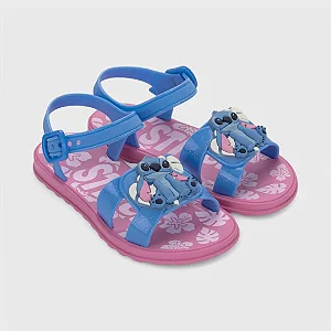 Sandália Infantil Rosa Stitch Pet Shop