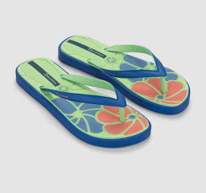 Chinelo de Dedo Azul Classic Comfy