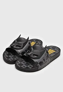 Chinelo Slide Infantil Preto Batman Adventure Grendene Kids