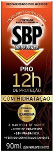 Repelente Corporal SBP PRO 12h - com Icaridina e Manteiga de Karité - 90ml