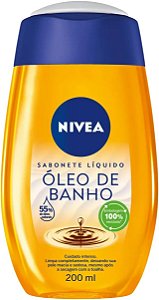 Sabonete Líquido Nivea Óleo de Banho - 200ml