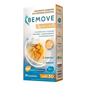 Suplemento Alimentar Bemove Curcuma - 30cpr