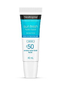 Neutrogena Sun Fresh Hydro Boost Sem Cor FPS50 40ml