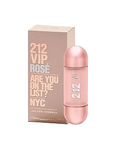 Perfume para Cabelos 212 Vip Rosé Carolina Herrera 30ml