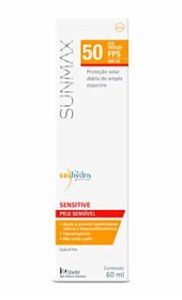 Protetor Solar Sunmax Sensitive FPS50 60ml
