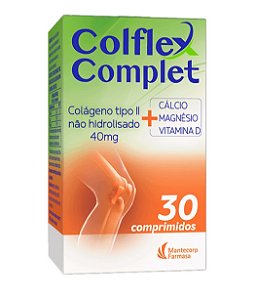 Suplemento Alimentar Colflex Complet 30cpr
