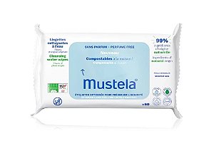 Mustela Toalhas Umedecidas Sem Perfume 60unidades