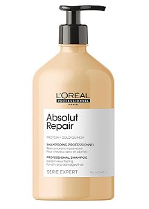 Shampoo Absolut Repair Protein + Gold Quinoa L'oreal Professional 750ml