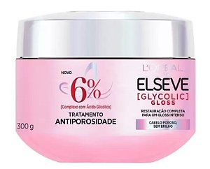 Elseve Glycolic Gloss Creme de Tratamento 300g