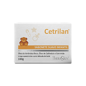 Cetrilan Sabonete Suave Infantil Theraskin 100g