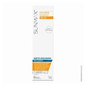 Primer Diário - Sunmax - Matte Aveludado FPS 30 - 50g