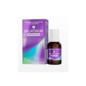 Melatonum Melatonina Menta 30ml Mantecorp