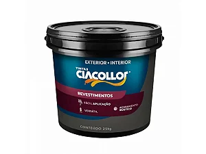 TEXTURA GRAFIATO HIDROREPELENTE BRANCO 25 Kg CIACOLLOR