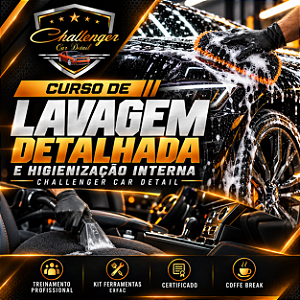 Curso de Lavagem Detalhada e Higienização Interna