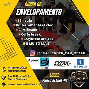Curso Prático de Envelopamento Automotivo
