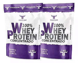 WHEY 100% CHOCOLATE 2KGS STRONGHORN